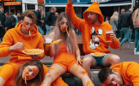 De AI-foto's van Koningsdag die waarschijnlijk verdomd dicht bij de realiteit komen