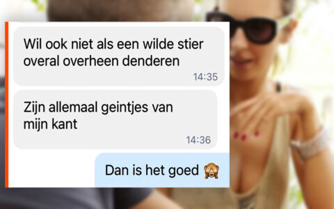 Jan-Jaap (47) heeft ein-de-lijk een match maar verpest 't meteen met z'n lompe gedrag