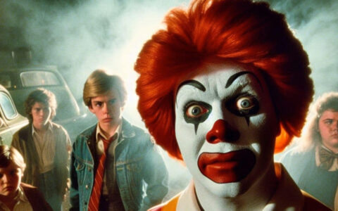 Dankzij AI weten we hoe de horrorfilm van Ronald McDonald eruit zou komen te zien