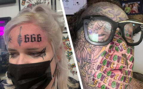 Vraagje, hebben jullie in de gaten dat tatoeages permanent zijn?